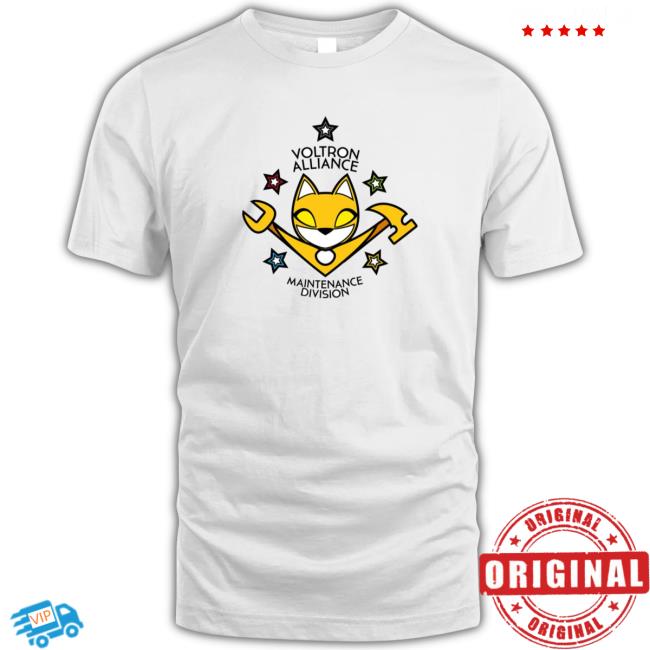 Maintenance Division Yellow Voltron Alliance Shirt Long Sleeve Shirt