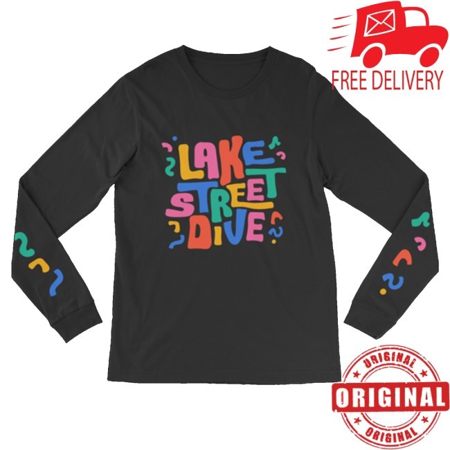 Lake Street Dive Merch Store Colorful Logo Hoodie