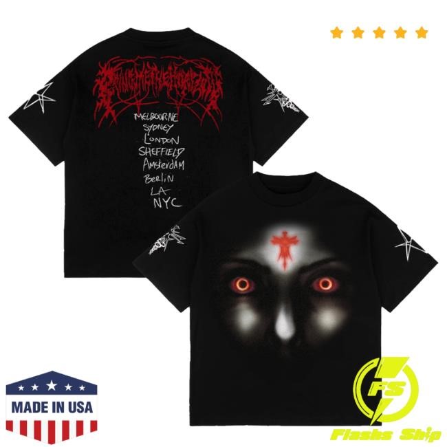 Official Bmthofficial Merch Pop Up Cities Sweatshirt