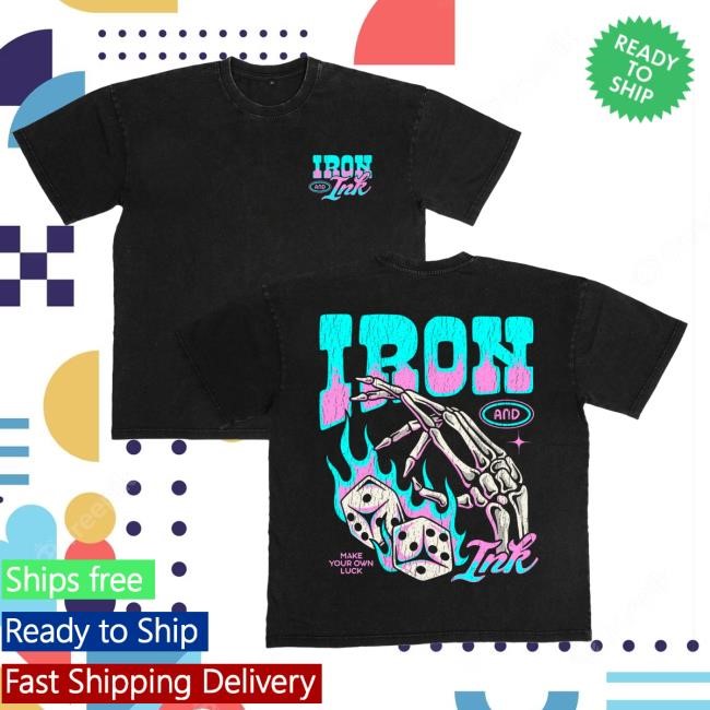 Iron And Ink Fitness Merch Make Your Own Luck Short Sleeve Tee