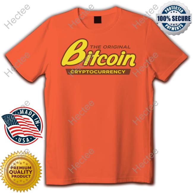 The Original Bitcoin Cryptocurrency Long Sleeve Tee Shirt