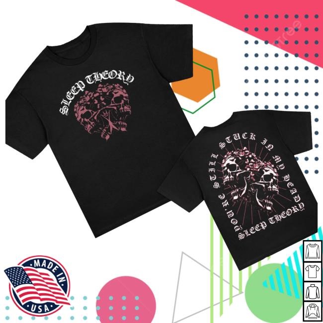 Sleep Theory Merch Shop Store Dual Skulls Sweatshirt