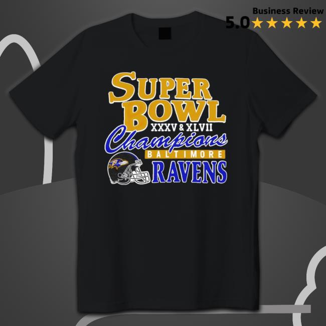 Baltimore Ravens Super Bowl Champions 2022 Tee Shirt