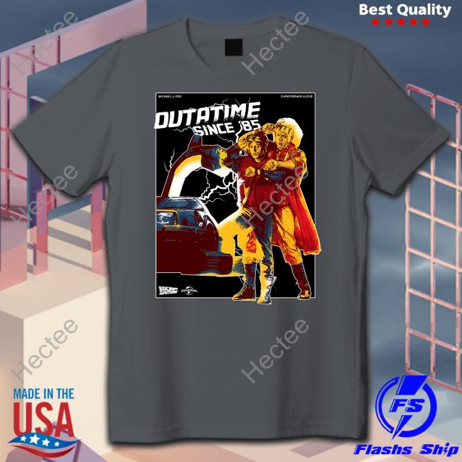 Outatime Since 85 Doc And Marty Tee Shirt
