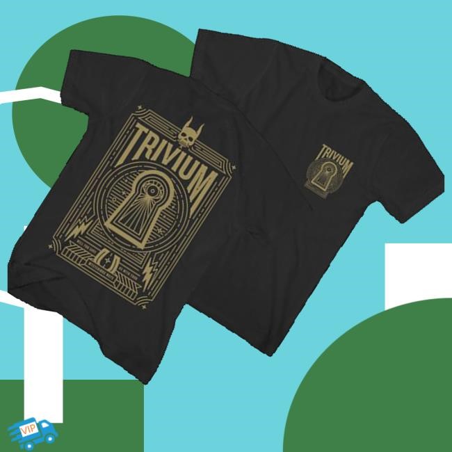 Trending Trivium Merch Keyhole Tee Shirt