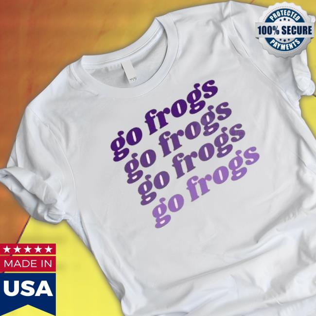 Tcu Sweatshirts Go Frogs