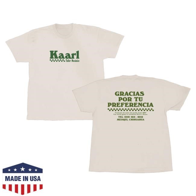 Trending Kevin Kaarl Merch Playera Taller Kaarl Long Sleeve T Shirt