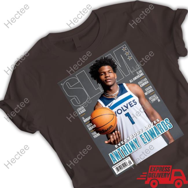 Slamgoods Store Slam Cover Anthony Edwards Sweatshirt