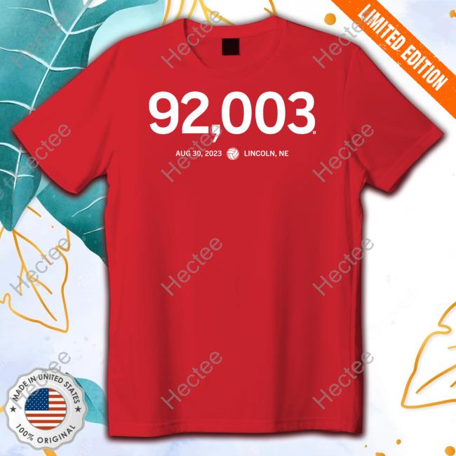 92003 Volleyball Aug 30, 2023 Lincoln, Ne Sweatshirt