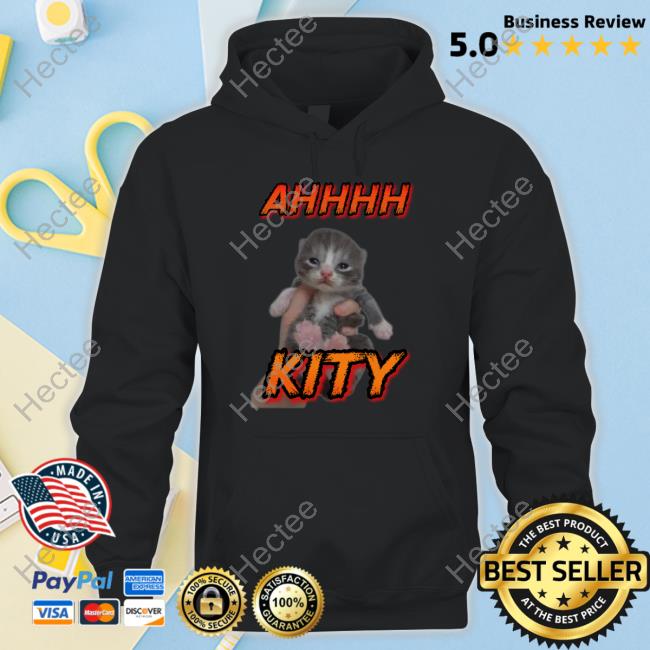 Cringeytees Store Ahhhh Kity Cringey Hoodie
