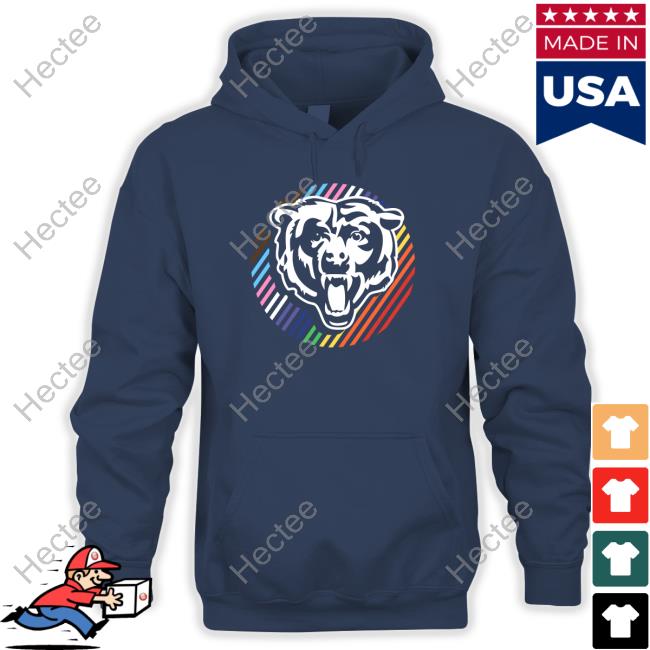 Chicago Bears Lgbtq+ Community & Are Proud To Celebrate Pride Hoodie