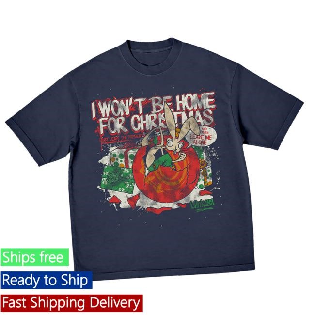 Official Blink 182 Merch Store I Won't Be Home For Christmas Crewneck Sweatshirt