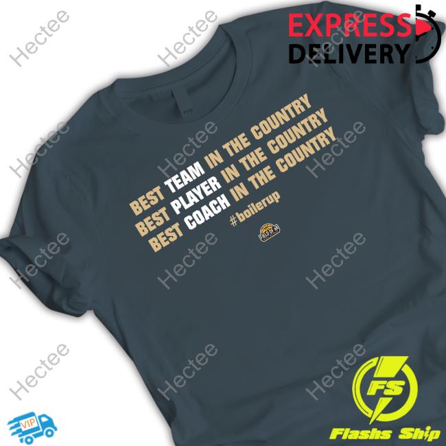 Fieldof68 Shop Best Team In The Country Best Player In The Country Best Coach In The Country Tee Shirt