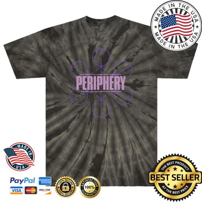 Periphery Merch Tie Dye Hooded Sweatshirt