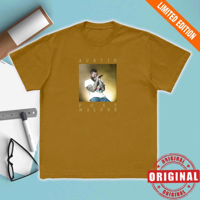Original Postmalone Merch Store Pm Photo Shirt 2 Post Malone Shop