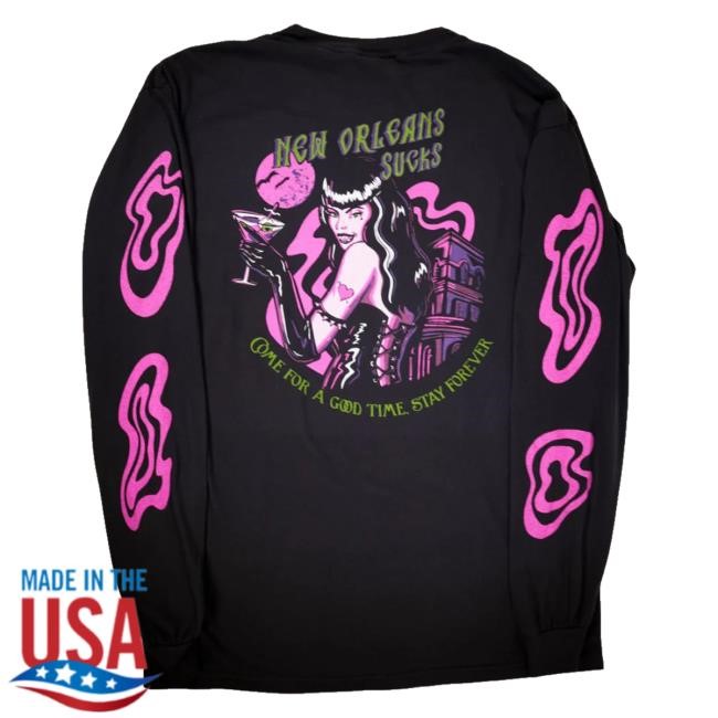 Dirtycoast Merch Store New Orleans Sucks Zip Hoodie