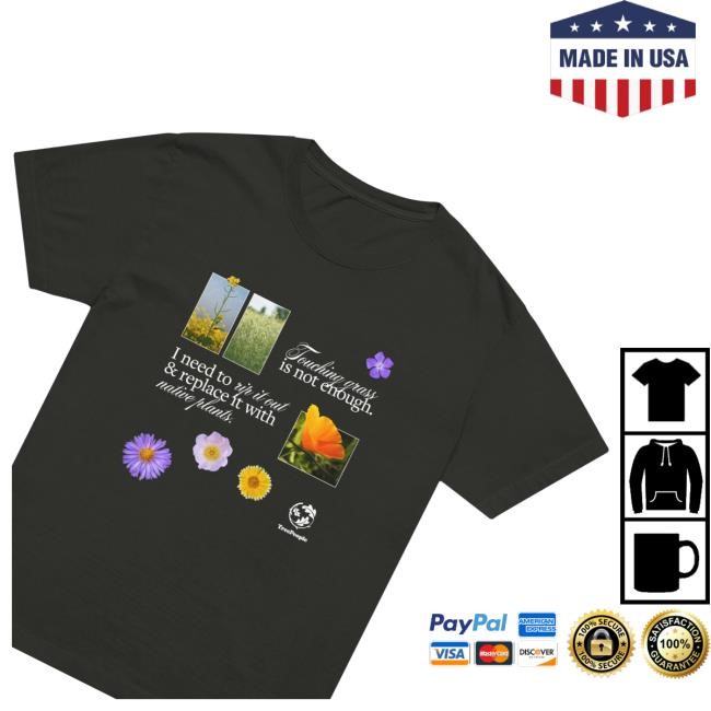 Official Treepeople Merch Store Shop Touch Grass New Shirt