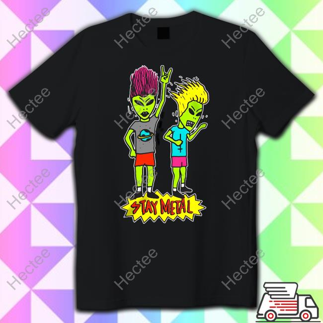Teen Hearts Stay Metal Tee Shirt