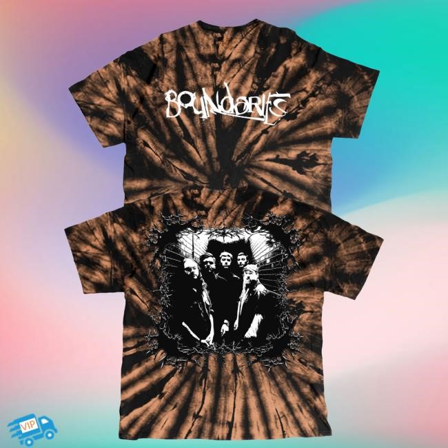 Boundaries Merch Shop Bleach Tie Dye Classic Shirt