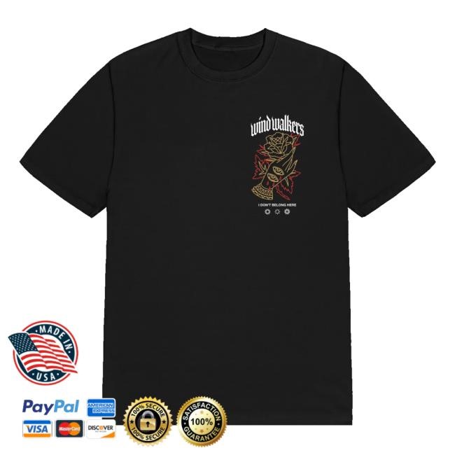 Wind Walkers Store Merch Hand Of Sorrow Tee Shirt