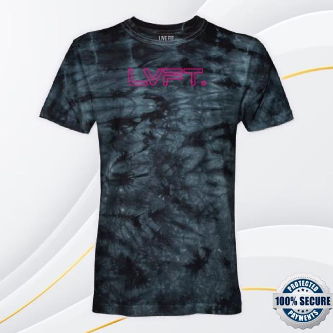 Official Outline Tie Dye Shirts – Black – Neon Pink Lvft Livefitapparel Shop