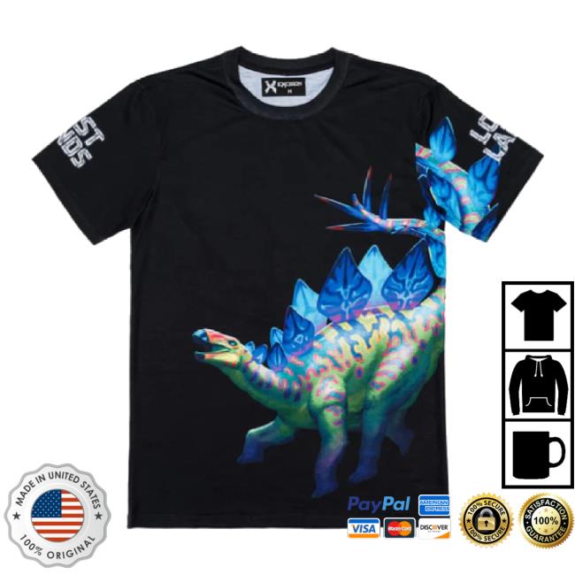 Official Excision Merch Store Stegosaurus 3.0 TankTop (Black) Excisionmerch Shop