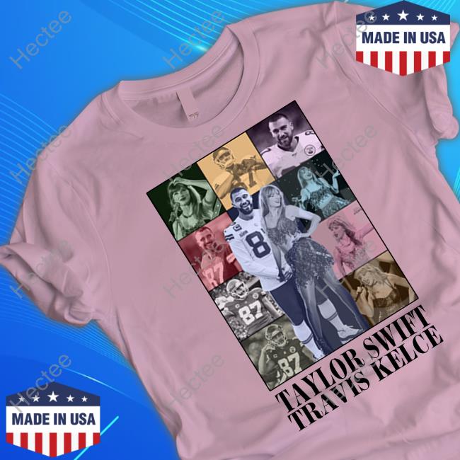 Taylor Swift Travis Kelce The Eras Tour Hooded Sweatshirt