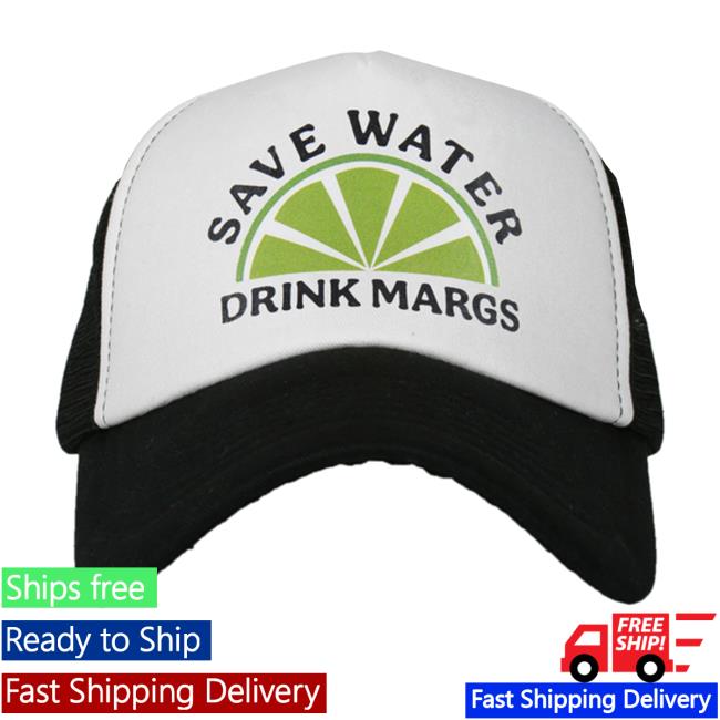 Katydid Save Water Drink Margs Foam Hat Cap