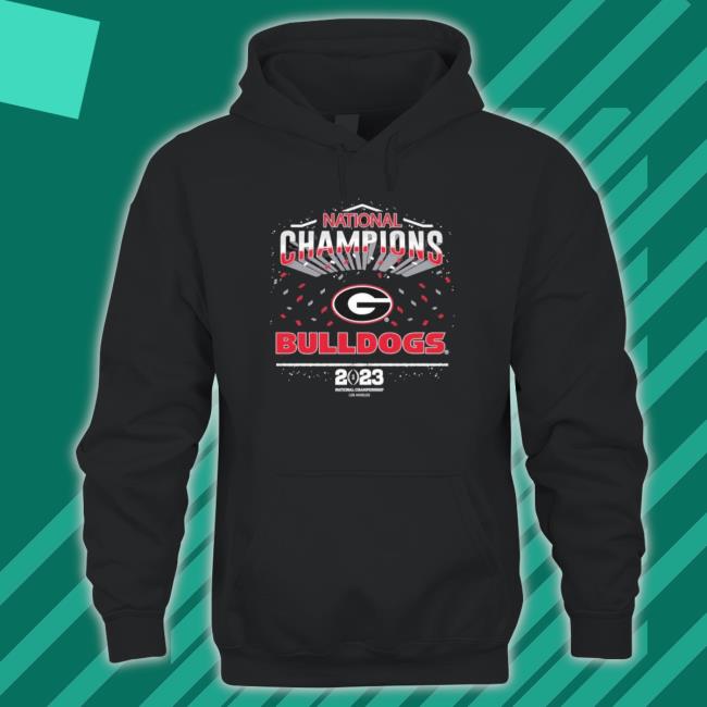 Georgia Bulldogs College Football Playoff 2023 National Champions Los Angeles Hoodie
