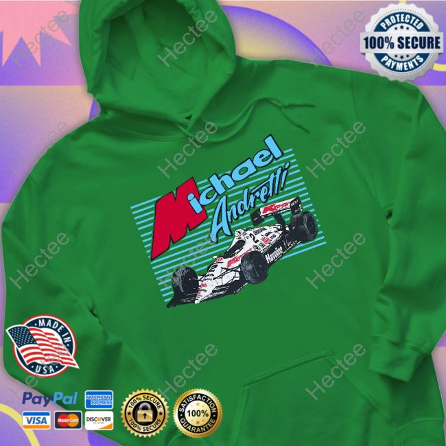 The Shop Indy 1991 Michael Andretti T Shirt