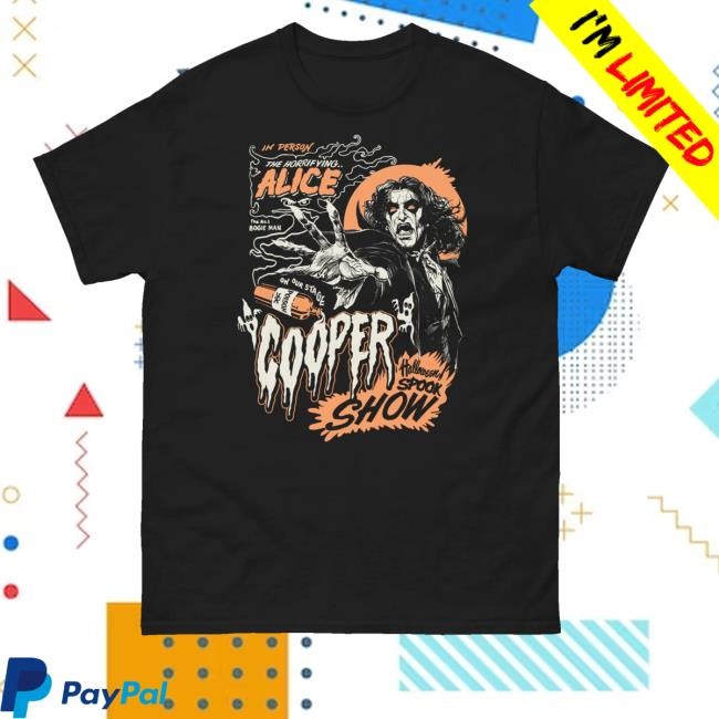 Alice Cooper Merch Store Shop The Halloween Spook Show Hoodie