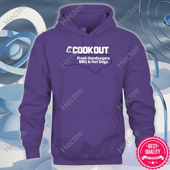 Cook Out Fresh Hamburgers Bbq & Hot Dogs Shirt