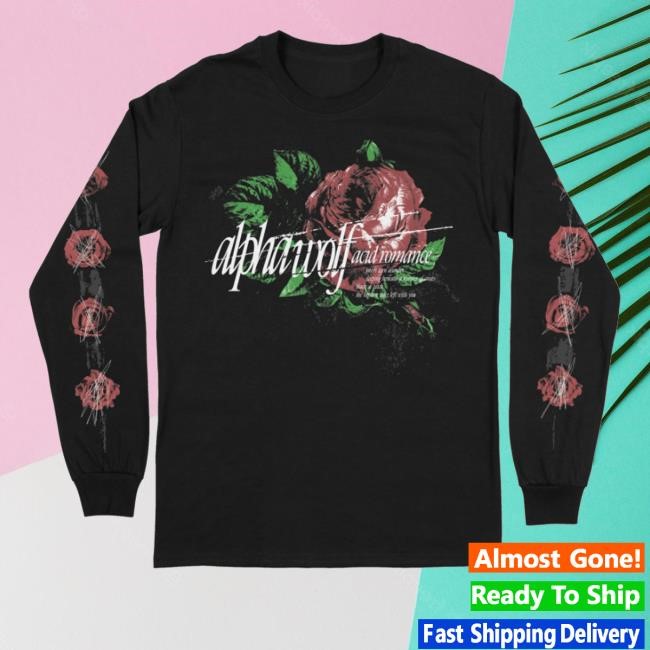 Alpha Wolf - Acid Long Sleeve Shirts