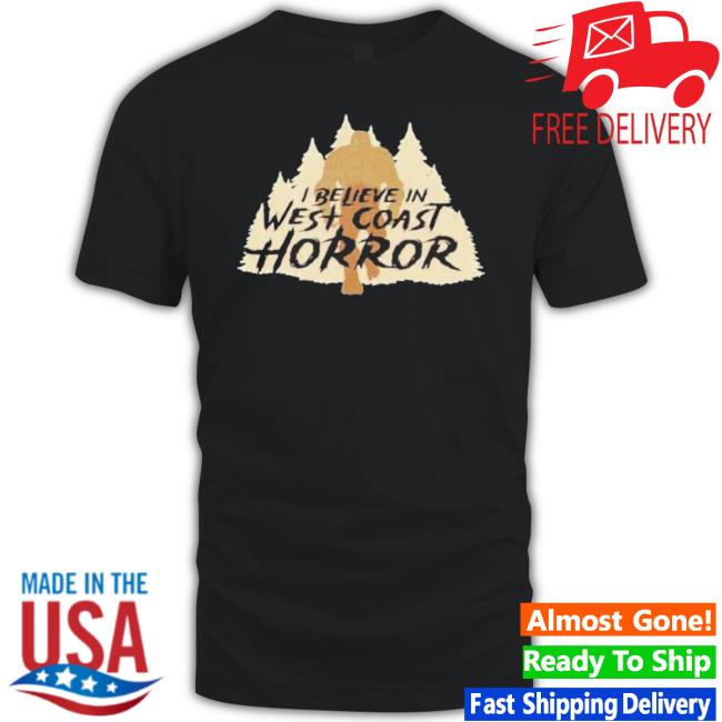 Bad Cookie Pictures Cryptid Series Sasquatch I Believe In West Coast Horror shirt