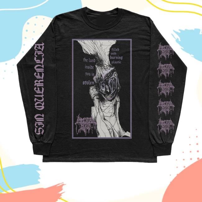 Immortal Bird Merch Store Shop Burning Plastic Sweatshirt