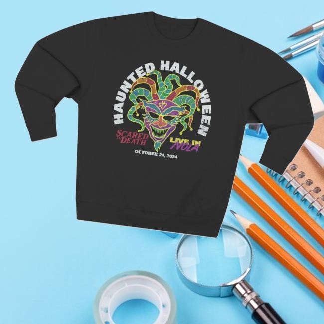 Haunted Halloween Demon Jester Shirt