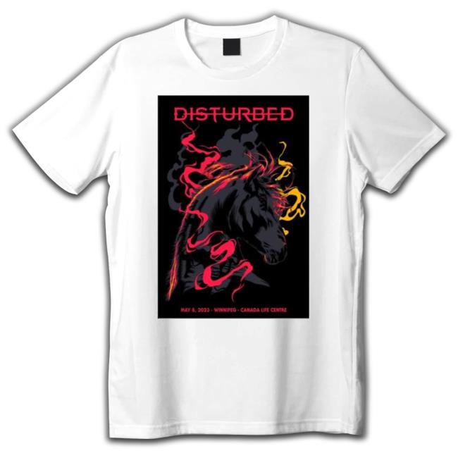 Disturbed Tour Winnipeg Mb 2023 shirt