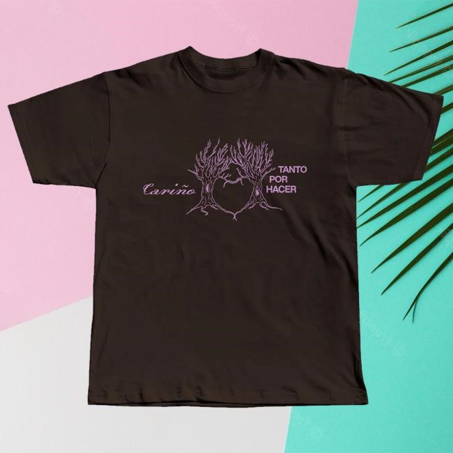 Sonido Muchacho Merch Camiseta Marrón Cariño “Tanto Por Hacer” Tee