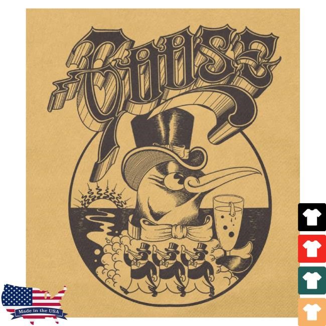 Official Goose The Band Merch Fancy Penguin Nye Event New Shirt