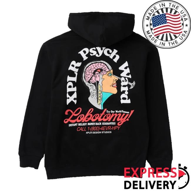 Official Xplr Shop By Sam And Colby Lobotomy Black Sweater