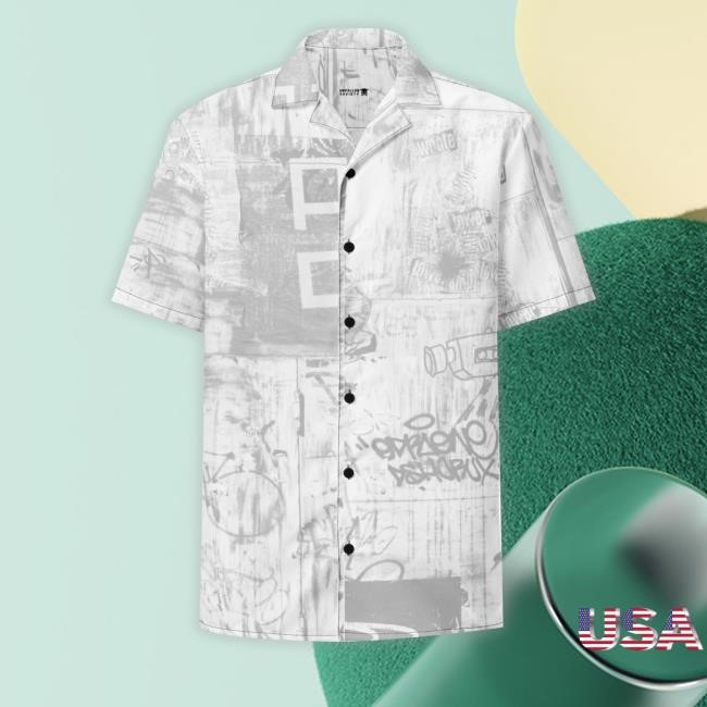 Official Unfollowsociety Cctv Unisex Button Shirt