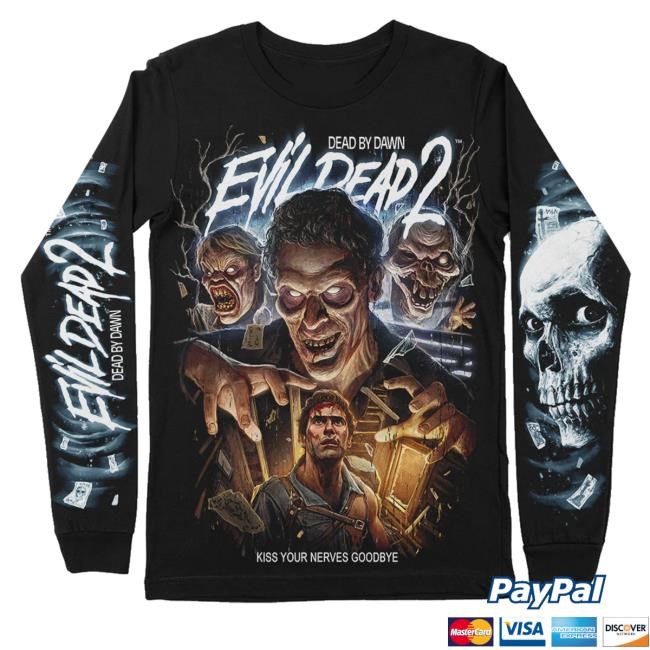 Official Evil Dead 2 Swallow Your Soul Shirt Terror Threads Merch Store Evil Dead 2 Swallow Your Soul