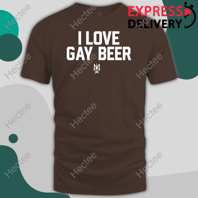 I Love Gay Beer Hoodie