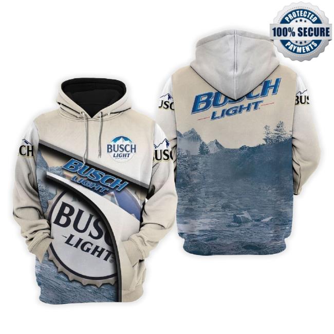 Busch Light Beer Full Printed 3D Shirts Christmas Ugly Sweater, Christmas Gift, Ugly Christmas Sweater