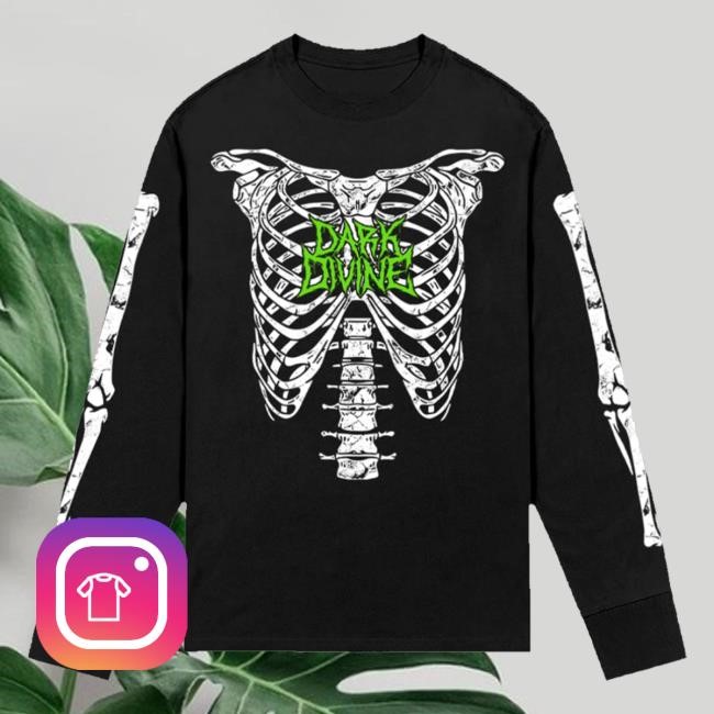 Dark Divine Skeleton Hooded Sweatshirt