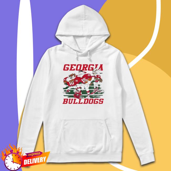 Georgia Bulldogs Looney Tunes Back 2 Back Champs 2023 Sweatshirts