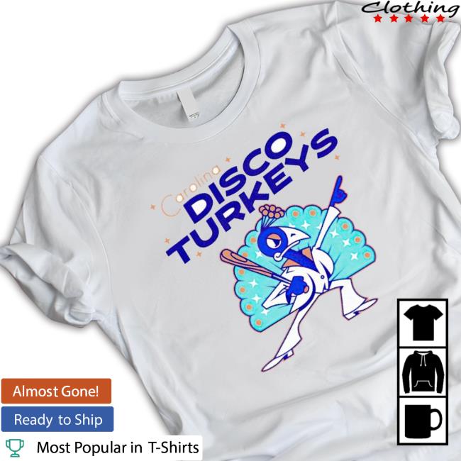 Carolina Disco Turkeys Hooded Sweatshirt