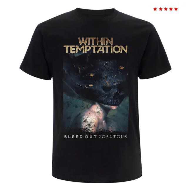 Within Temptation Merch Store Bleed Out Single Hoodie