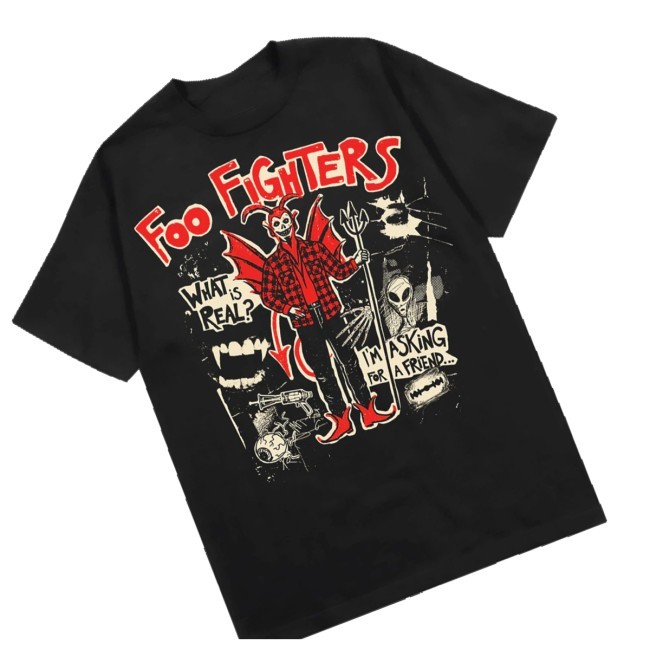 Foo Fighters Store Merch I'm Asking For A Friend Devil T-Shirt, Hoodie, Tank Top, Sweater And Long Sleeve T-Shirt