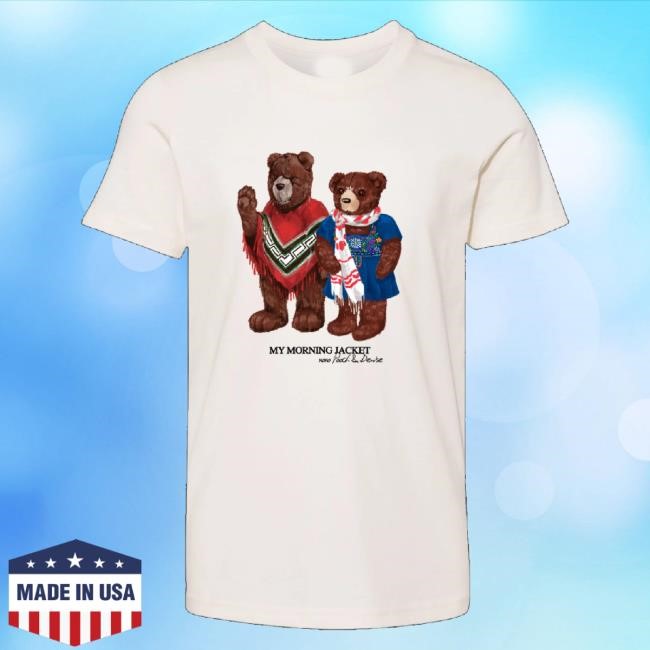 My Morning Jacket Merch Pooch & Denise Bears Children's Hoodie Sweatshirt